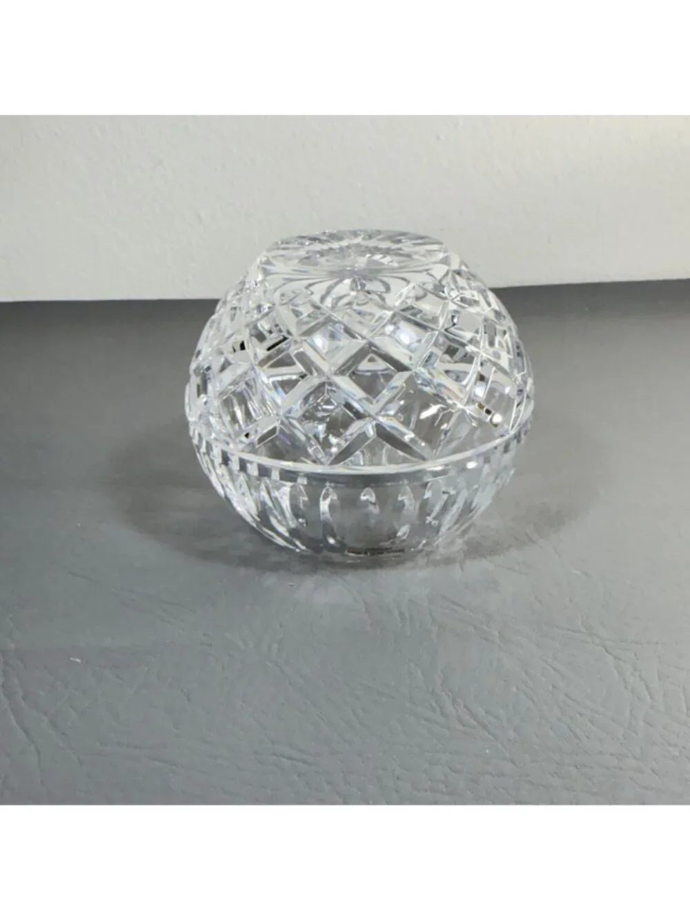 Polish Lead Crystal Rose Bowl 4